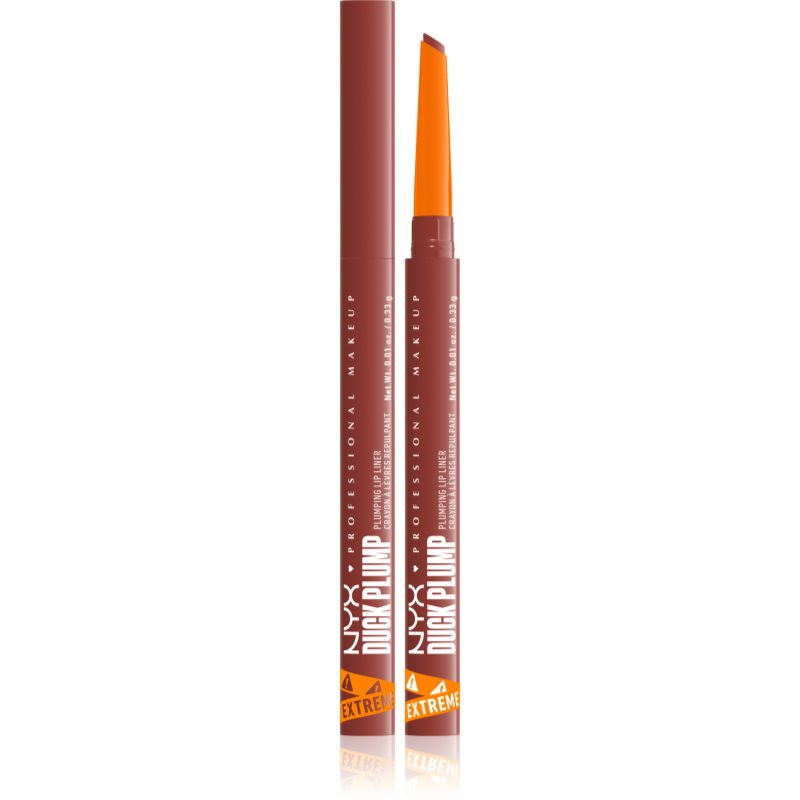 NYX Professional Makeup Duck Plump Liner szájceruza nagyobbító hatás árnyalat Swollen Spice 0.33 g
