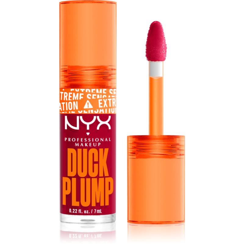 NYX Professional Makeup Duck Plump ajakfény nagyobbító hatás árnyalat 14 Hall Of Flame 7 ml-Ár