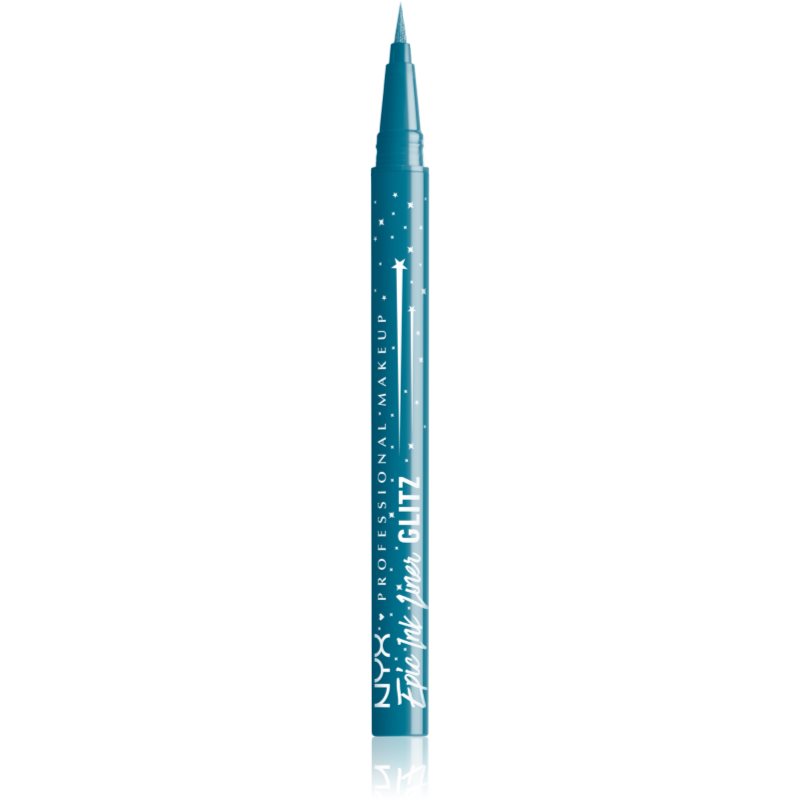 NYX Professional Makeup Epic Ink Glitz metál szemceruza árnyalat Tapered Twinkle 1 ml-ár