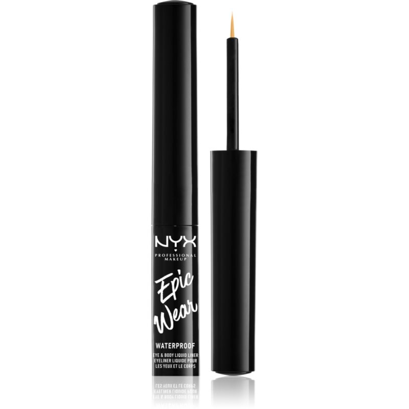 NYX Professional Makeup Epic Wear Liquid Liner szemceruza árnyalat 08 Yellow 3.5 ml-Eredeti