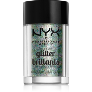 NYX Professional Makeup Face & Body Glitter Brillants Arc és test csillám árnyalat 06 Crystal 2.5 g-Eredeti