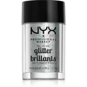 NYX Professional Makeup Face & Body Glitter Brillants Arc és test csillám árnyalat 07 Ice 2.5 g-Ár