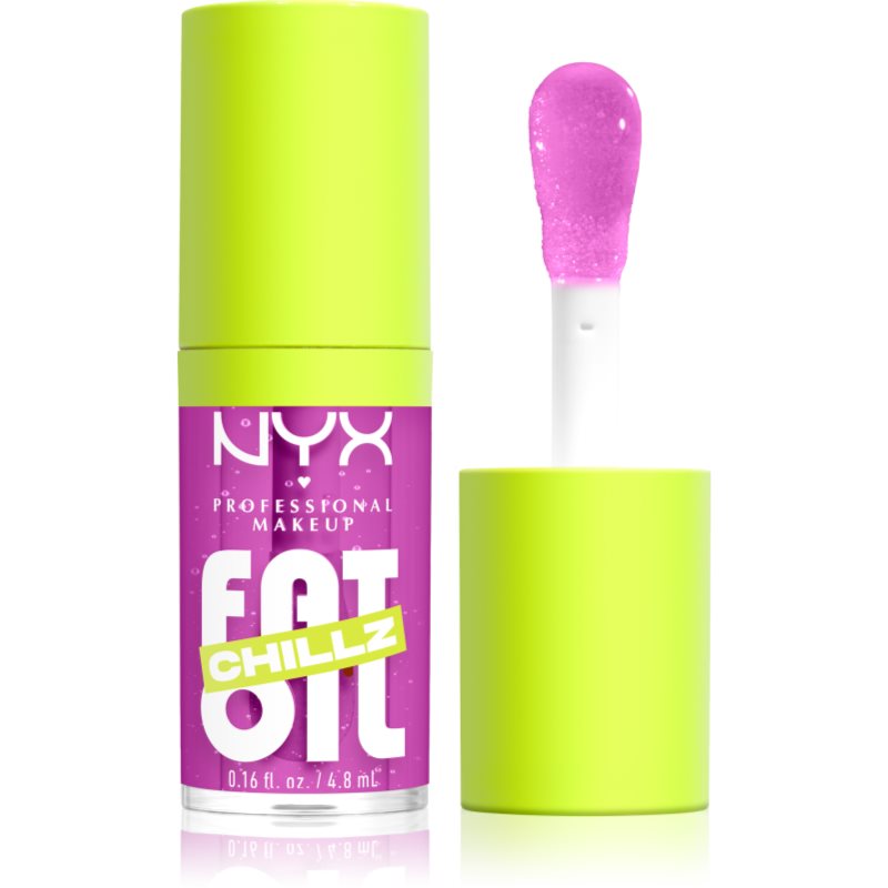 NYX Professional Makeup Fat Oil Chillz ajak olaj hűsítő hatással árnyalat 4.8 ml-ár
