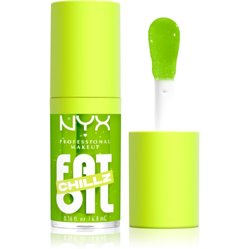 NYX Professional Makeup Fat Oil Chillz ajak olaj hűsítő hatással árnyalat 4.8 ml-ár