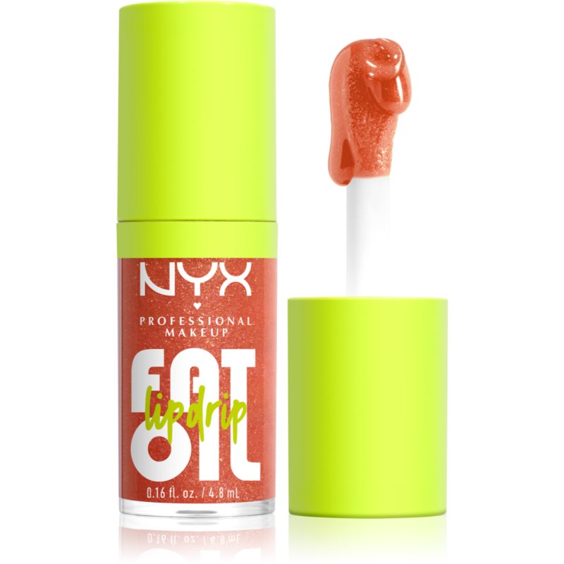 NYX Professional Makeup Fat Oil Lip Drip ajak olaj árnyalat 06 Follow Back 4