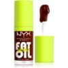 NYX Professional Makeup Fat Oil Lip Drip ajak olaj árnyalat 08 Status Update 4