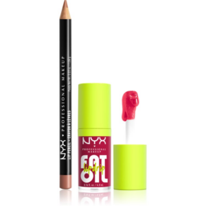 NYX Professional Makeup Fat Oil Lip Drip ajakápoló készlet 2 db