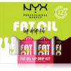 NYX Professional Makeup Fat Oil Lip Drip ajakápoló készlet 4x4.8 ml