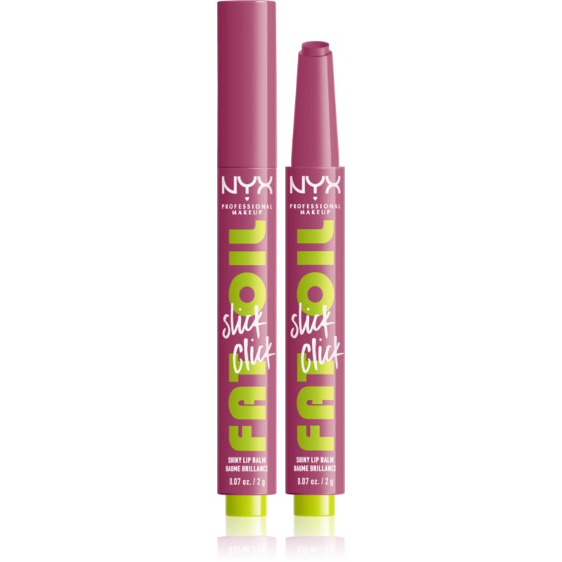 NYX Professional Makeup Fat Oil Slick Click tonizáló ajakbalzsam árnyalat 07 DM Me 2 g-Ár