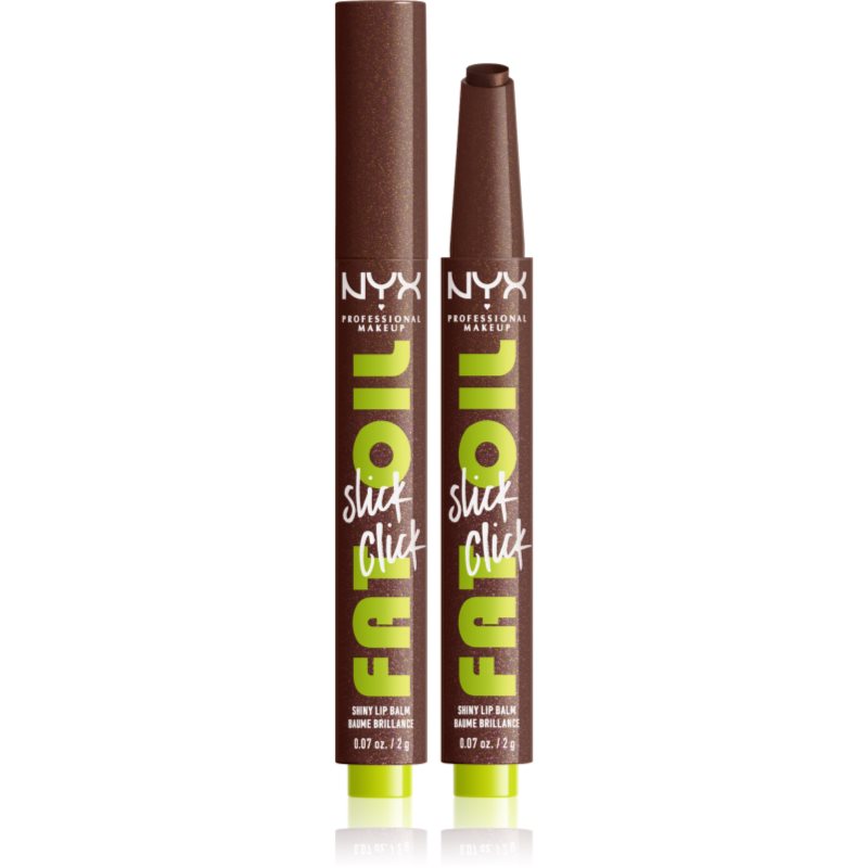 NYX Professional Makeup Fat Oil Slick Click tonizáló ajakbalzsam árnyalat 12 Trending Topic 2 g-Ár