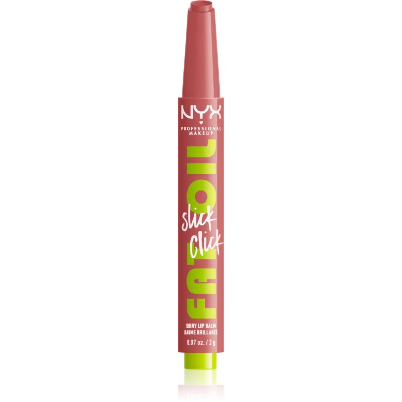 NYX Professional Makeup Fat Oil Slick Click tonizáló ajakbalzsam árnyalat 2 g-ár