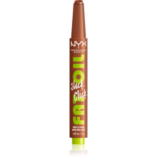 NYX Professional Makeup Fat Oil Slick Click tonizáló ajakbalzsam árnyalat Feedworthy 2 g-ár