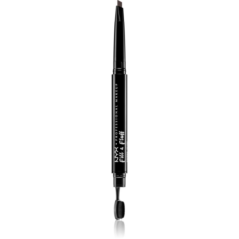 NYX Professional Makeup Fill & Fluff szemöldök pomádé ceruzában árnyalat 07 - Esspresso 0