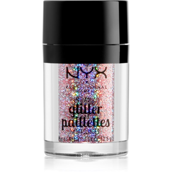 NYX Professional Makeup Glitter Goals Metálos csillámpor az arcra és a testre árnyalat 03 Beauty Beam 2.5 g-Ár
