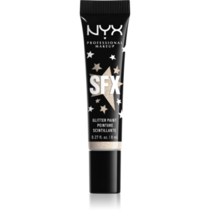 NYX Professional Makeup Halloween Glitter Paint Arc és test csillám árnyalat 01 Graveyard Glam 8 ml-Ár