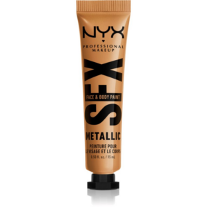 NYX Professional Makeup Halloween SFX Paints krémes szemhéjfesték arcra és testre árnyalat 05 Gold Dusk 15 ml-Ár
