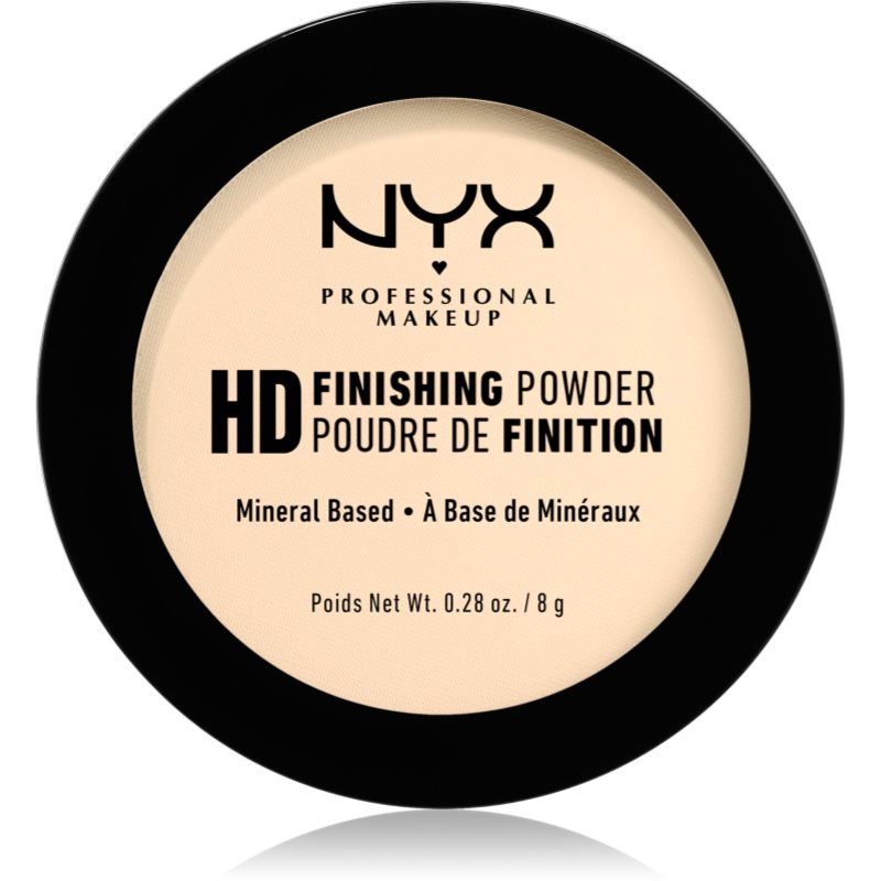 NYX Professional Makeup High Definition Finishing Powder púder árnyalat 02 Banana 8 g-Eredeti