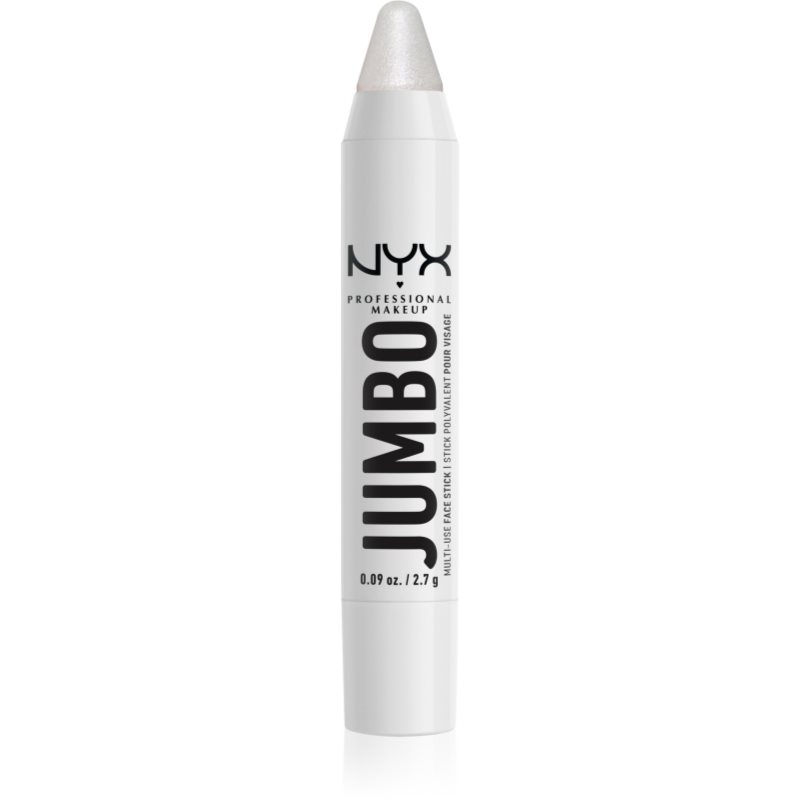 NYX Professional Makeup Jumbo Multi-Use Highlighter Stick krémes élénkítő készítmény ceruzában árnyalat 02 Vanilla Ice Cream 2