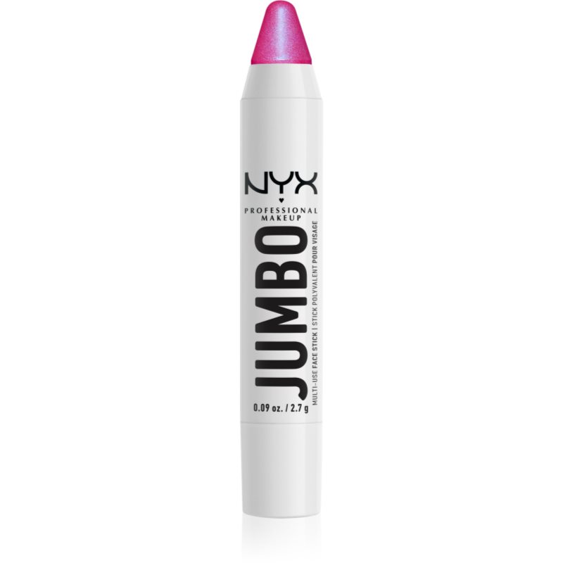NYX Professional Makeup Jumbo Multi-Use Highlighter Stick krémes élénkítő készítmény ceruzában árnyalat 04 Blueberry Muffin 2