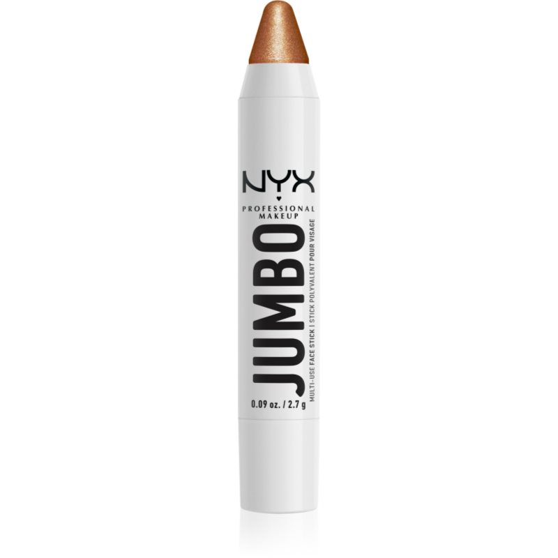 NYX Professional Makeup Jumbo Multi-Use Highlighter Stick krémes élénkítő készítmény ceruzában árnyalat 05 Apple Pie 2