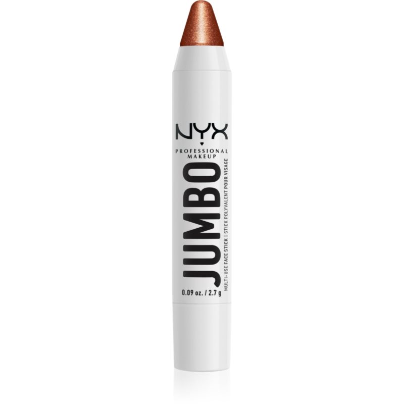 NYX Professional Makeup Jumbo Multi-Use Highlighter Stick krémes élénkítő készítmény ceruzában árnyalat 06 Flan 2