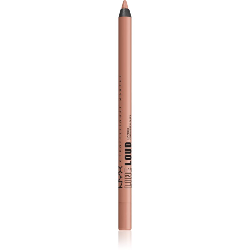NYX Professional Makeup Line Loud Vegan szájkontúrceruza matt hatással árnyalat 03 - Goal Crusher 1