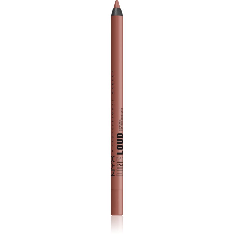 NYX Professional Makeup Line Loud Vegan szájkontúrceruza matt hatással árnyalat 06 - Ambition Statement 1