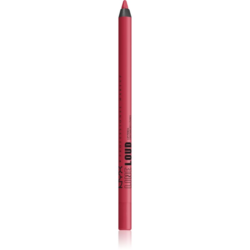 NYX Professional Makeup Line Loud Vegan szájkontúrceruza matt hatással árnyalat 12 - On a Mission 1