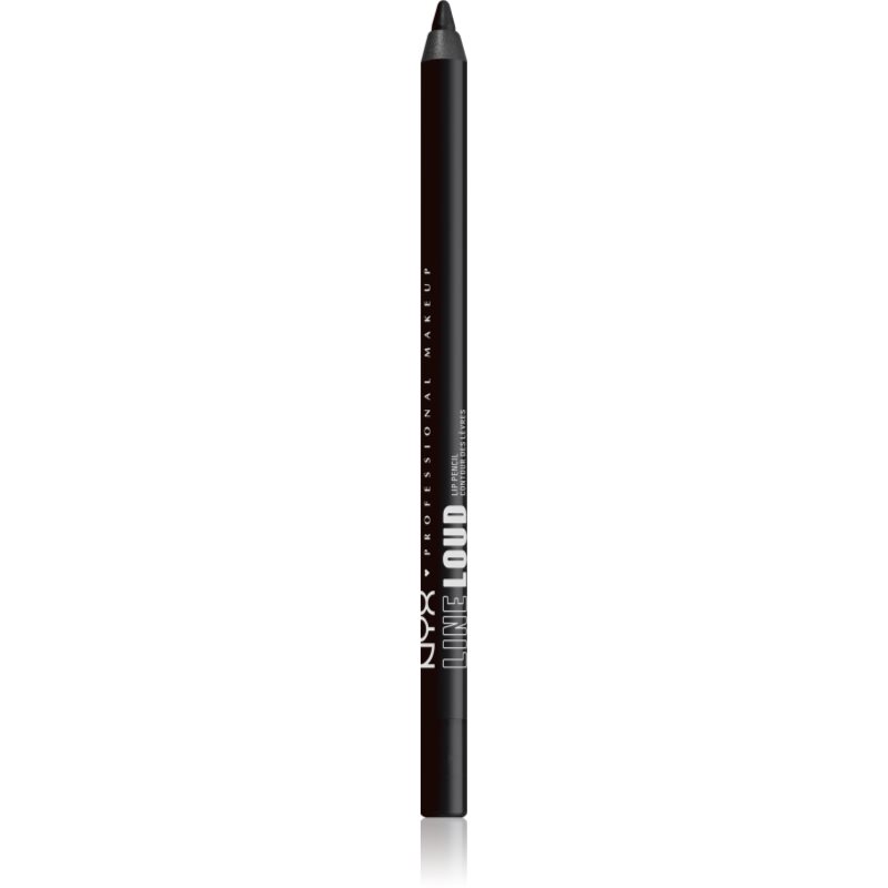 NYX Professional Makeup Line Loud Vegan szájkontúrceruza matt hatással árnyalat 18 - Evil Genius 1