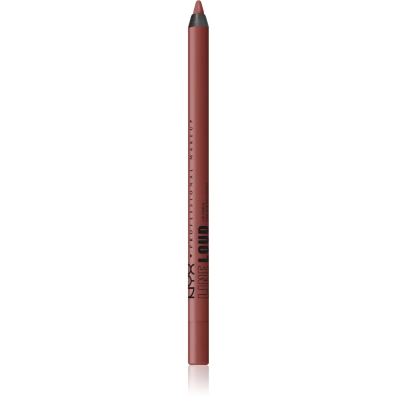 NYX Professional Makeup Line Loud Vegan szájkontúrceruza matt hatással árnyalat 30 - Leave A Legacy 1