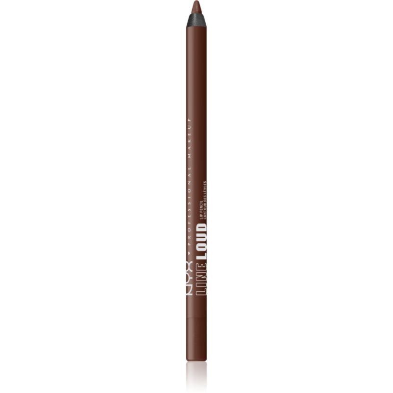 NYX Professional Makeup Line Loud Vegan szájkontúrceruza matt hatással árnyalat 33 - Too Blessed 1