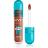 NYX Professional Makeup Lip IV tartós ajakfény hidratáló hatással árnyalat 01 - CARAMEL DRIP 5 ml