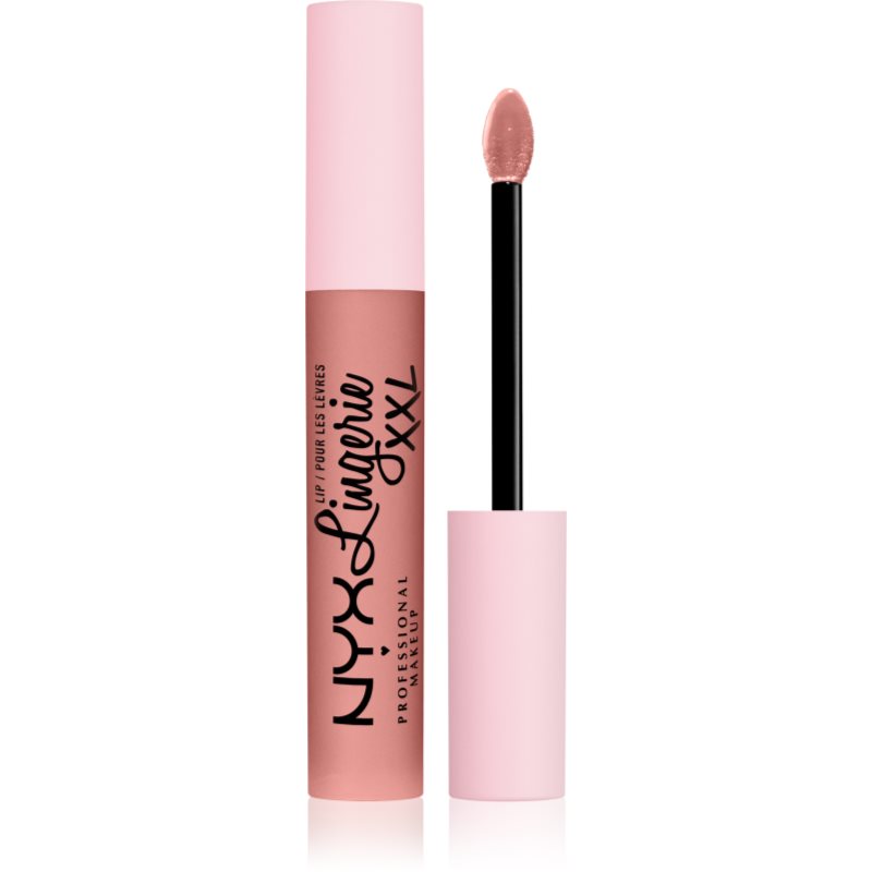 NYX Professional Makeup Lip Lingerie XXL matt folyékony állagú ajakrúzs árnyalat 01 - Undressd 4 ml-Ár