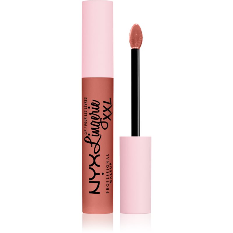 NYX Professional Makeup Lip Lingerie XXL matt folyékony állagú ajakrúzs árnyalat 02 - Turn On 4 ml-Ár