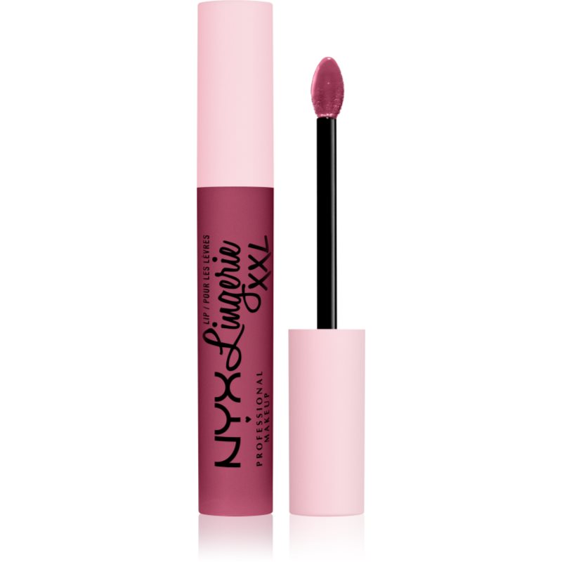 NYX Professional Makeup Lip Lingerie XXL matt folyékony állagú ajakrúzs árnyalat 13 - Peek show 4 ml-Ár