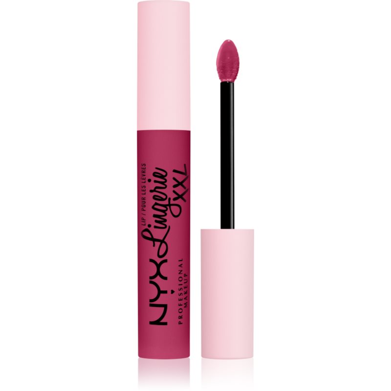 NYX Professional Makeup Lip Lingerie XXL matt folyékony állagú ajakrúzs árnyalat 18 - Stayin Juicy 4 ml-Ár