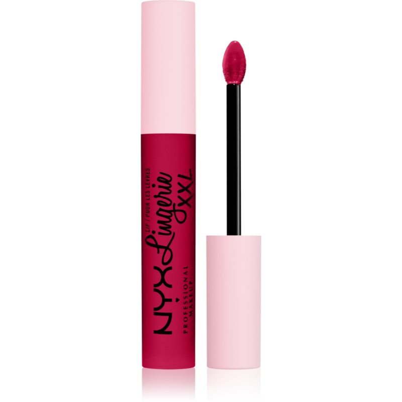 NYX Professional Makeup Lip Lingerie XXL matt folyékony állagú ajakrúzs árnyalat 21 - Stamina 4 ml-Ár