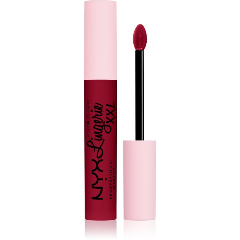 NYX Professional Makeup Lip Lingerie XXL matt folyékony állagú ajakrúzs árnyalat 22 - Sizzlin 4 ml-Ár