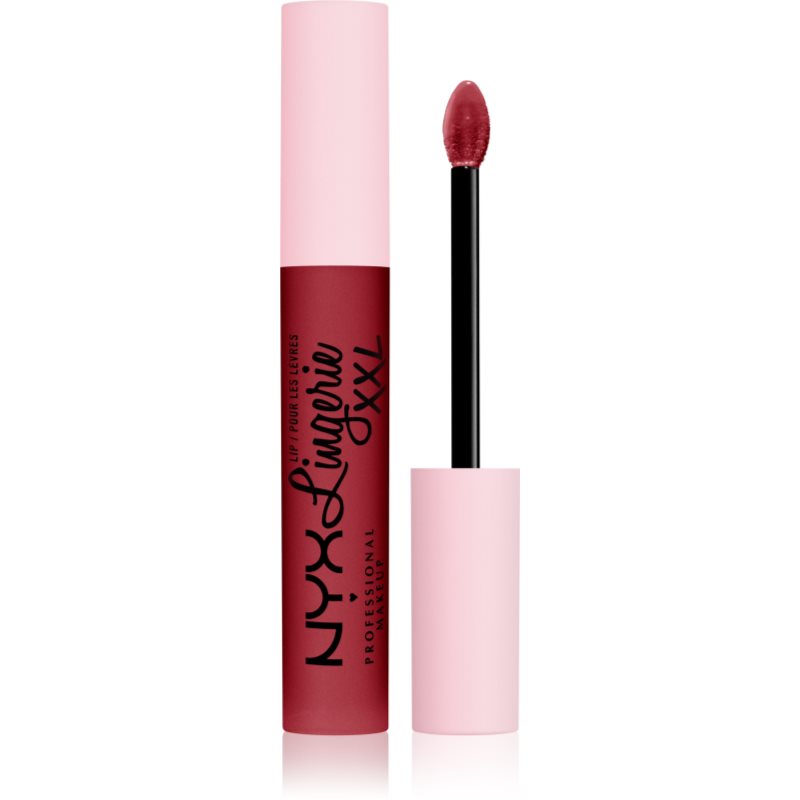 NYX Professional Makeup Lip Lingerie XXL matt folyékony állagú ajakrúzs árnyalat 23 - Its hotter 4 ml-Ár