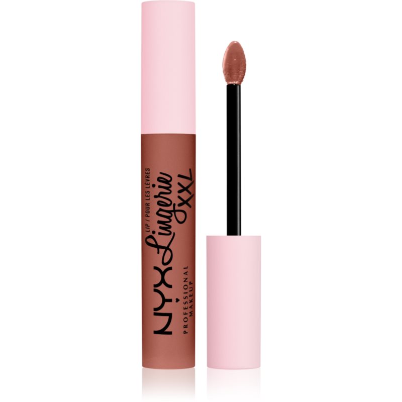NYX Professional Makeup Lip Lingerie XXL matt folyékony állagú ajakrúzs árnyalat 25 - Candela Babe 4 ml-Ár