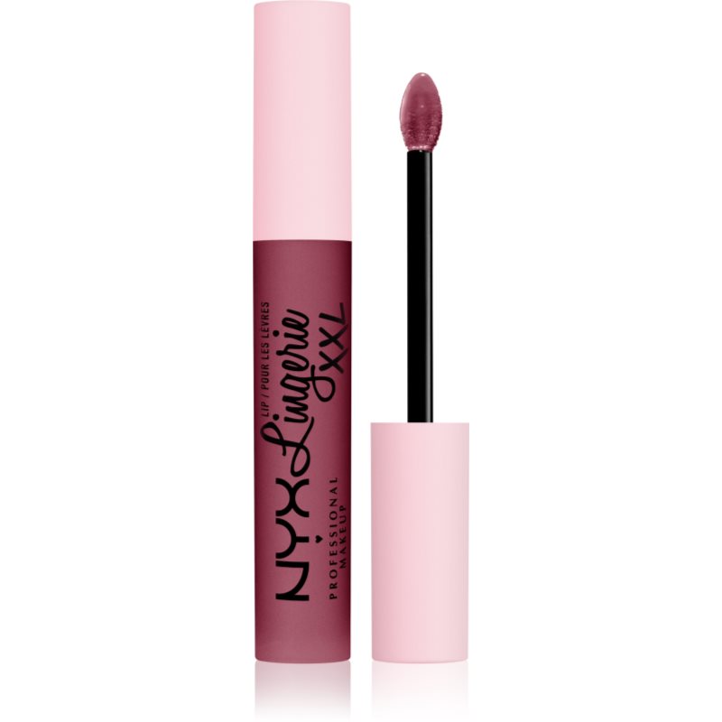 NYX Professional Makeup Lip Lingerie XXL matt folyékony állagú ajakrúzs árnyalat Bust ed 4 ml-Ár