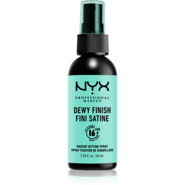 NYX Professional Makeup Makeup Setting Spray Dewy fixáló spray 02 Dewy Finish / Long Lasting 60 ml-Eredeti