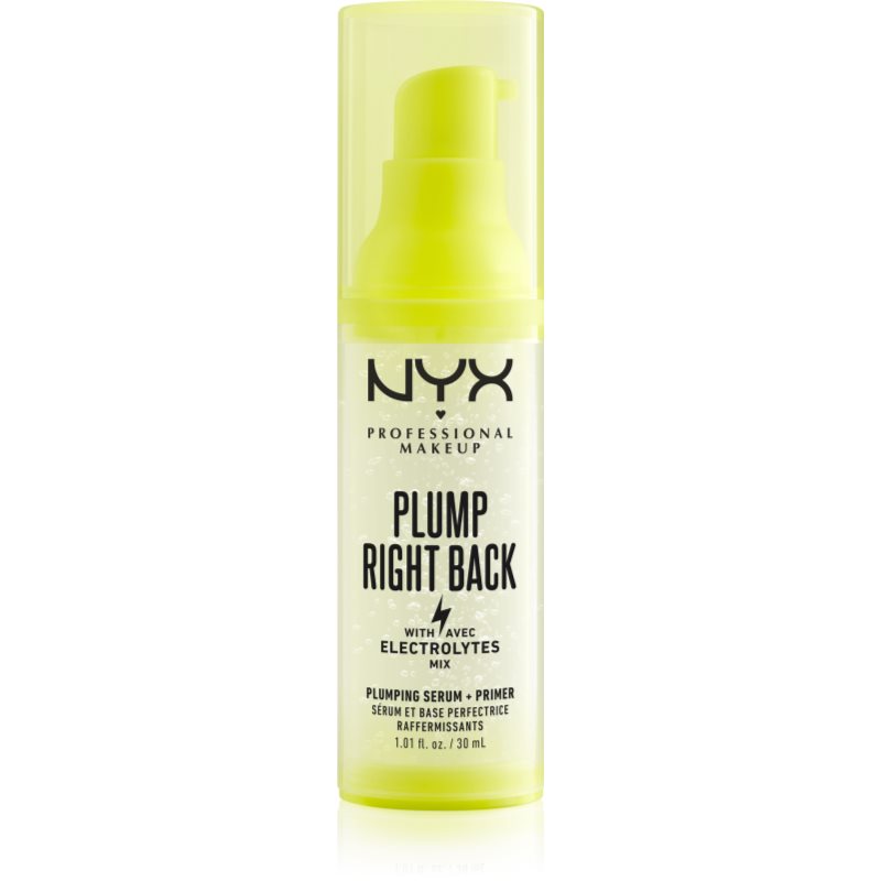 NYX Professional Makeup Plump Right Back Plump Serum And Primer tartós make-up bázis 30 ml-Ár