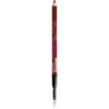 NYX Professional Makeup Powder Louder szemöldök ceruza kefével árnyalat Black Cherry 1 db