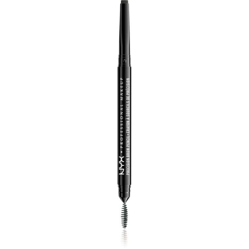 NYX Professional Makeup Precision Brow Pencil szemöldök ceruza árnyalat 06 Black 0.13 g-Eredeti