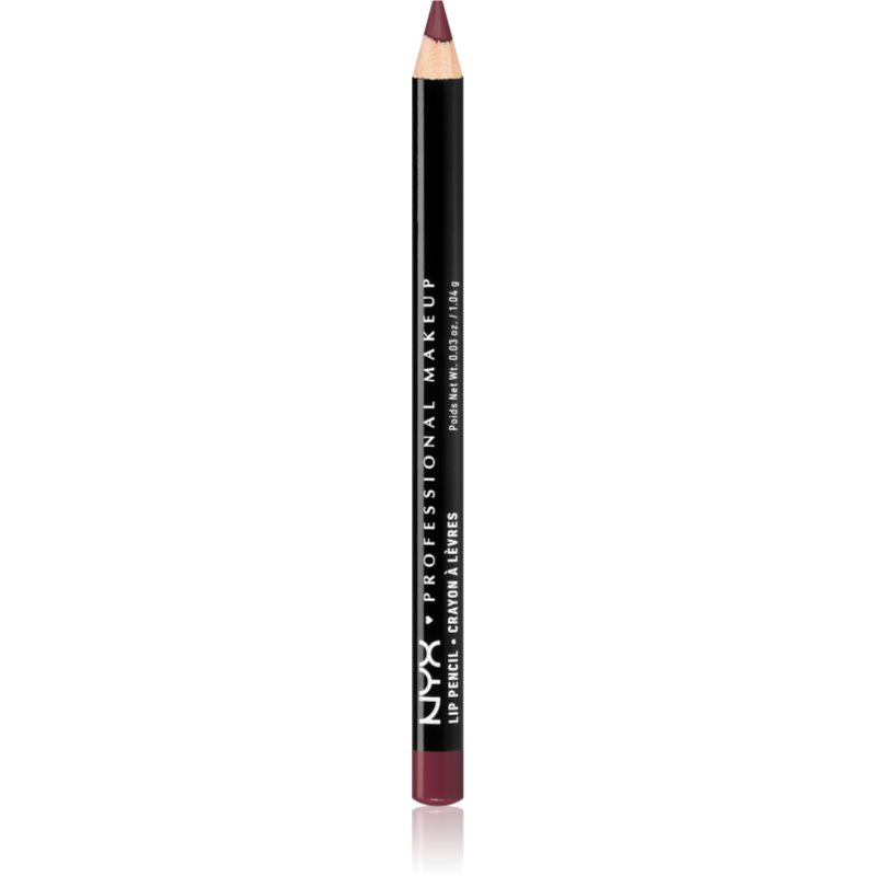NYX Professional Makeup Slim Lip Pencil ajakceruza árnyalat 804 Cabaret 1 g-Ár