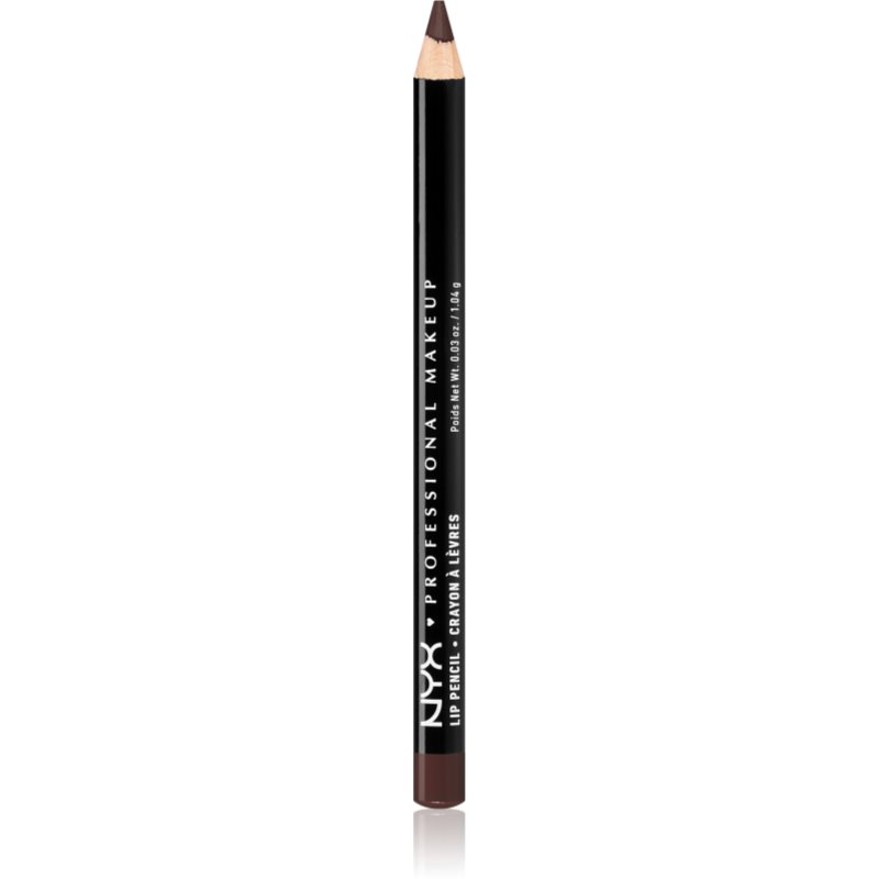 NYX Professional Makeup Slim Lip Pencil ajakceruza árnyalat 820 Espresso 1 g-Eredeti