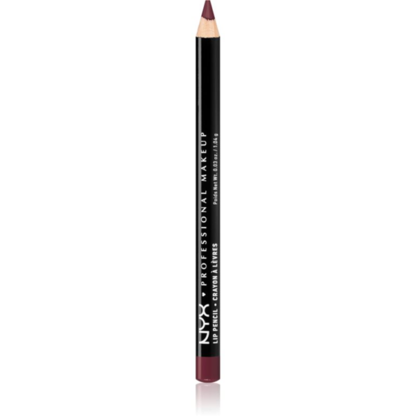 NYX Professional Makeup Slim Lip Pencil ajakceruza árnyalat Plum 1 g-Ár