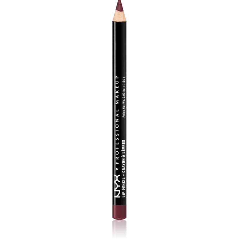 NYX Professional Makeup Slim Lip Pencil ajakceruza árnyalat Plum 1 g-Ár
