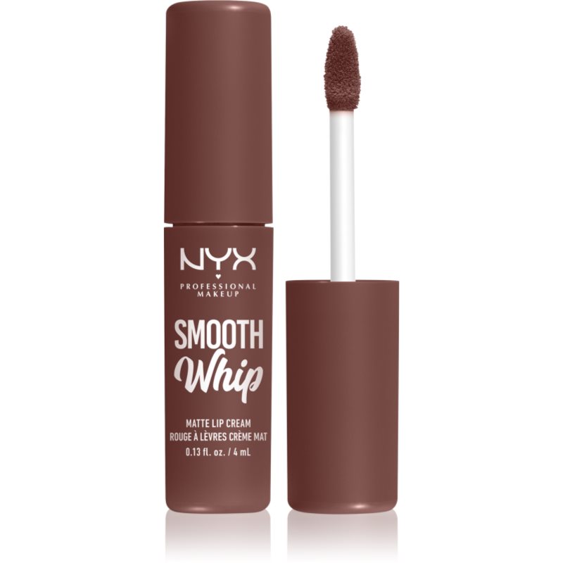 NYX Professional Makeup Smooth Whip Matte Lip Cream bársonyos rúzs kisimító hatással árnyalat 17 Thread Count 4 ml-Ár